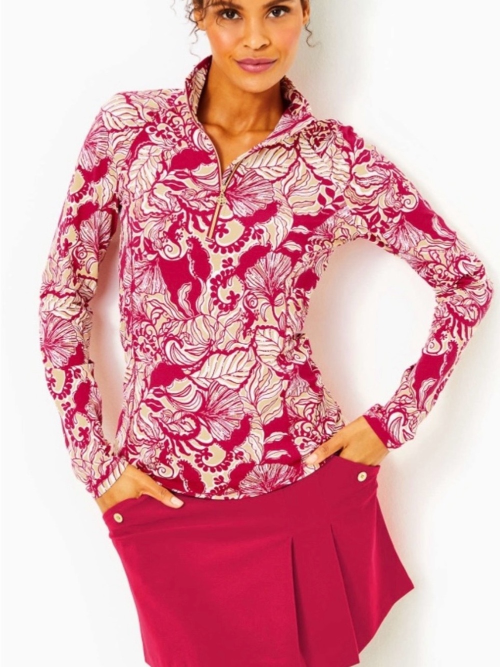 Lilly Pulitzer Justine Luxletic Top